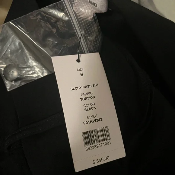 NEW NWT Helmut Lang Long Shorts Slouchy Baggy Capri